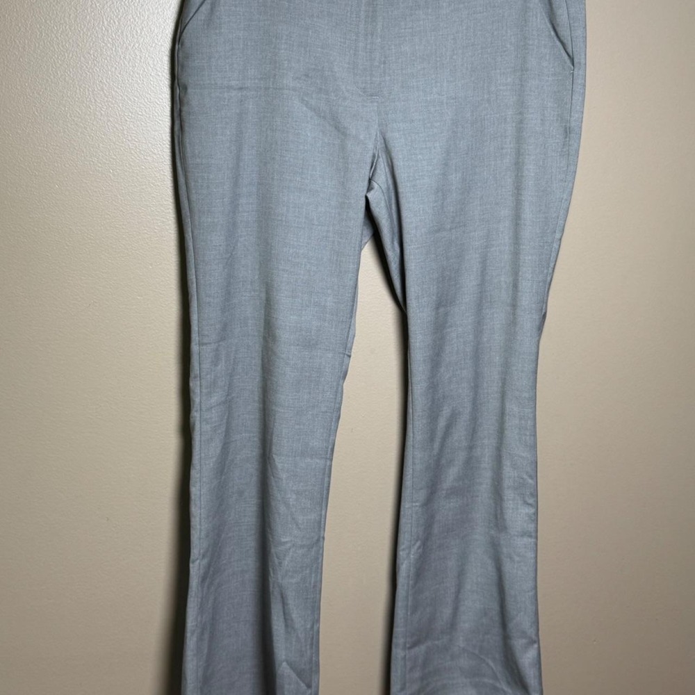 Abercrombie & Fitch Grey Slim Boot Dress Pants Low Rise Size 32 Regular